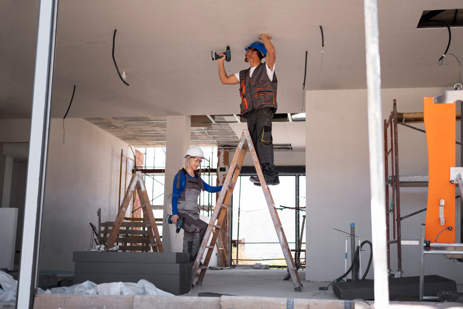 Wall and trim painting